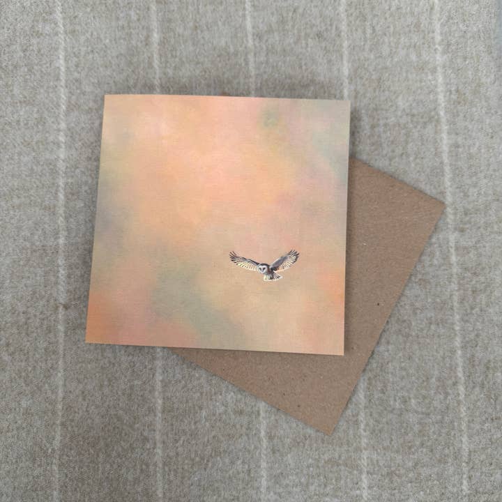 Portrait of Clouds - Wholesale Everyday Greeting Card - Barn Owl Greetings Card - Luxury Textured Cardstock4