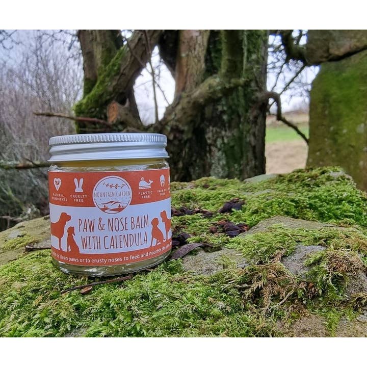 Mountain Garden Botanics - Wholesale Pet Balm - Dog - Calendula Paw and Nose Balm for Dogs