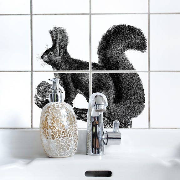 Chip’n'Dale - 15x15cm Fliesenaufkleber - Set of 4 für den Großhandel von Boubouki