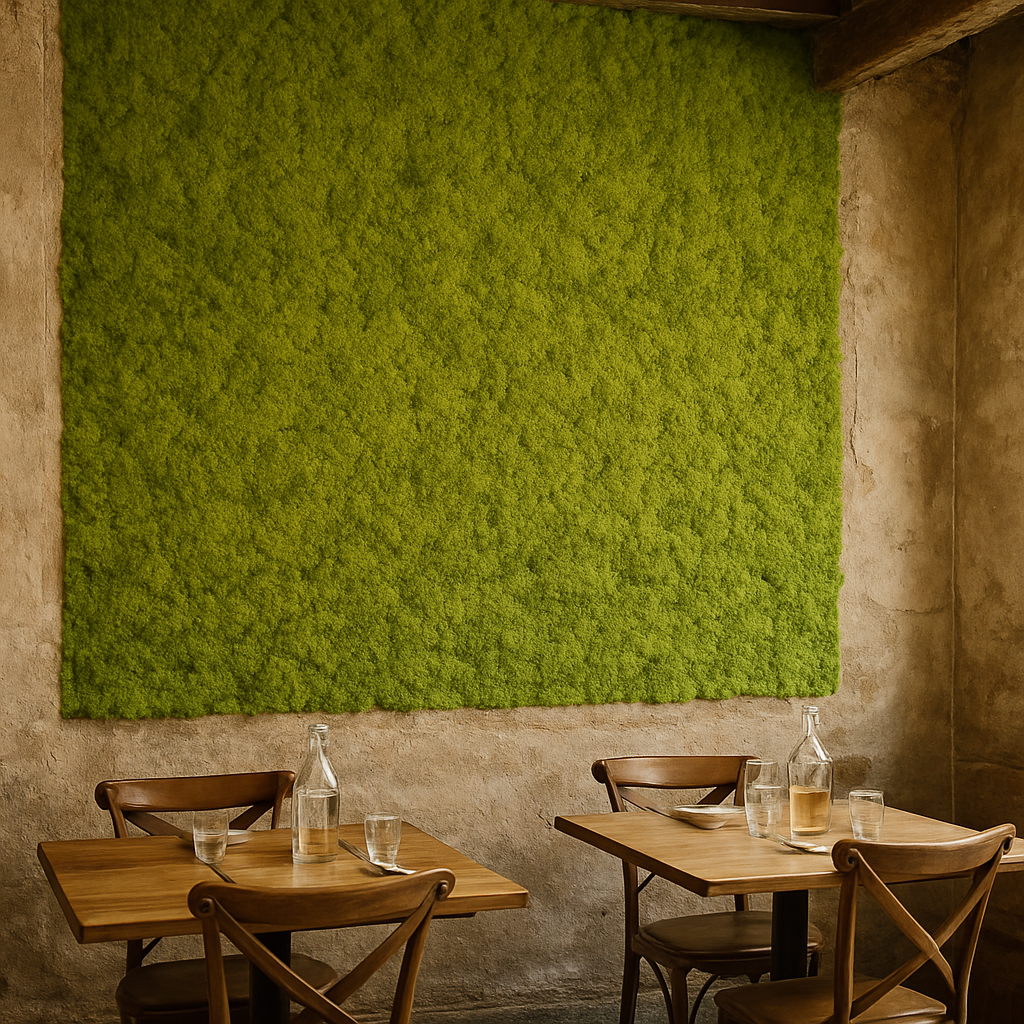 Moss & Stone Gardens - Wholesale Wall Accent - Moss Wall Panel (Light Green) | 1 Square Foot1