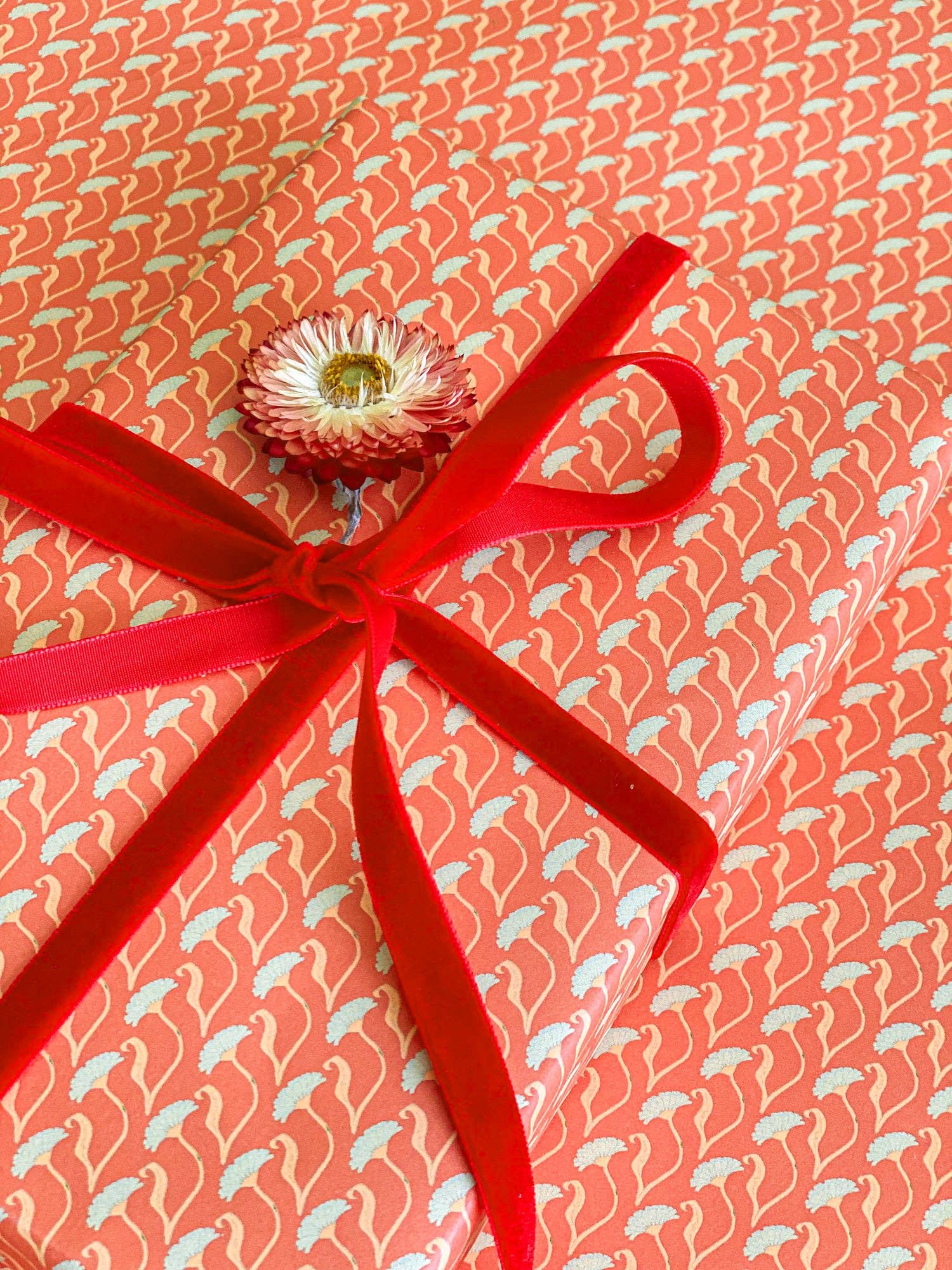 re:mused studio - Wholesale Flat Wrap - Calendula Gift Wrap Sheet-Double Sided9