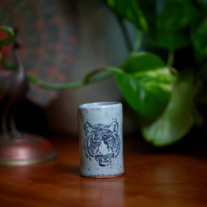 Tiny Tumblers - Tiger for wholesale by Mud & Maker