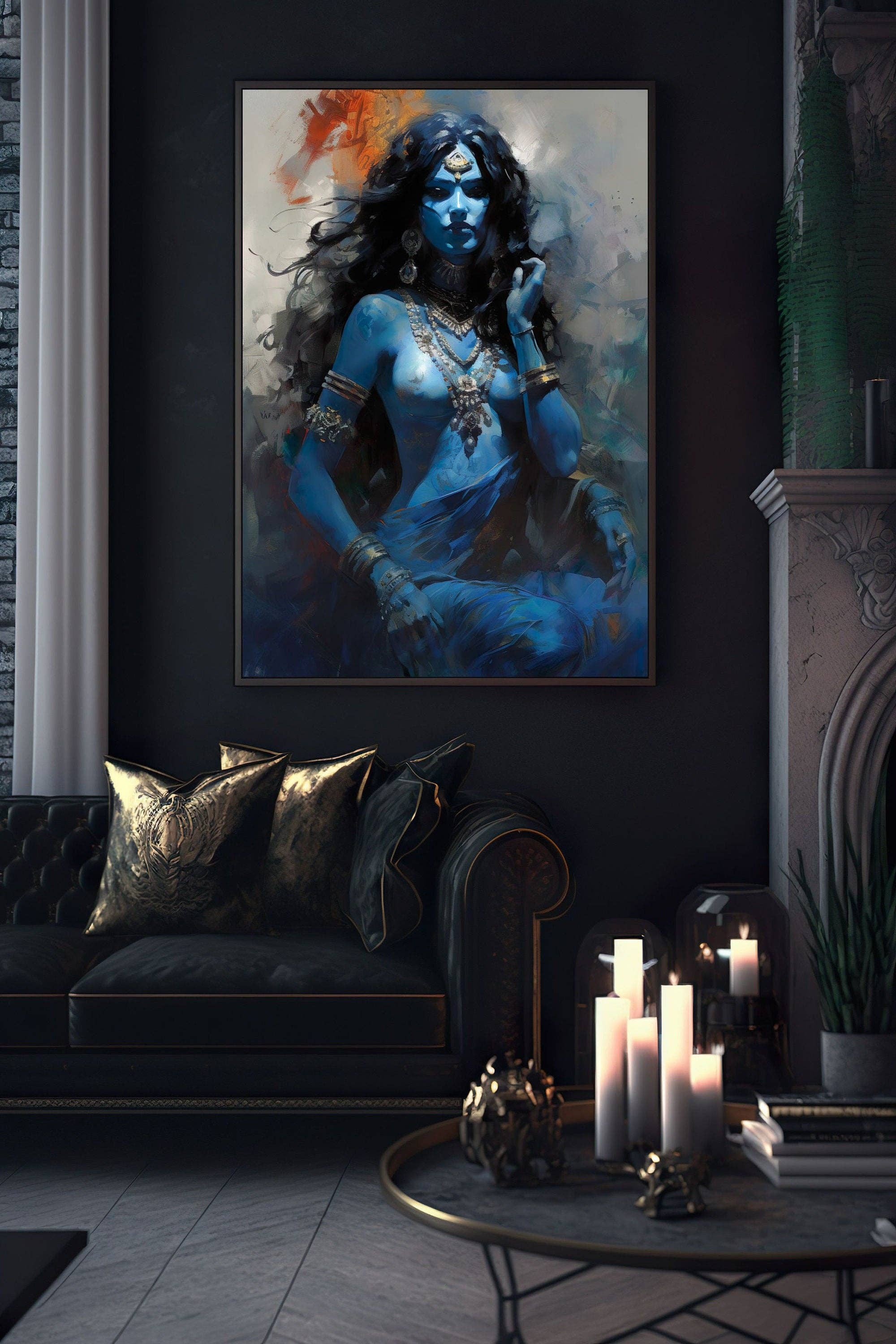 Ye Curiosity Shoppe - Wholesale Art Print - Kali Ma Art Print3