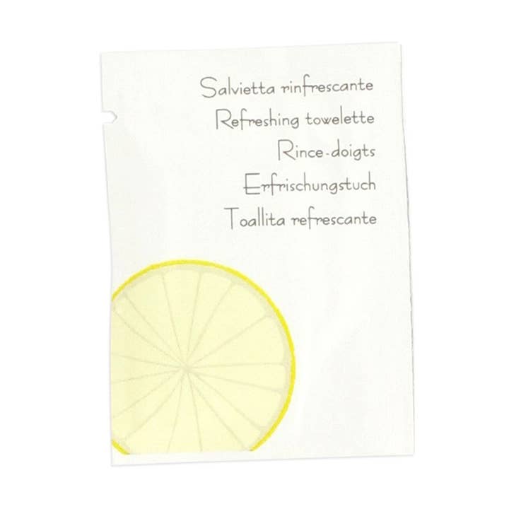 Zenker - Wholesale Hand Sanitizer - Fackelmann Single Use Lemon Finger Rinse Set of 300