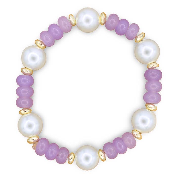 Traci's Beads - Wholesale Beaded Bracelet - Lowcountry Pearl Bracelets, 5 Colors1