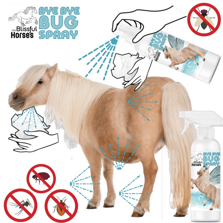 The Blissful Dog - Wholesale Insect Repellent - The Blissful Horses Bug Off Spray - 1 Gallon