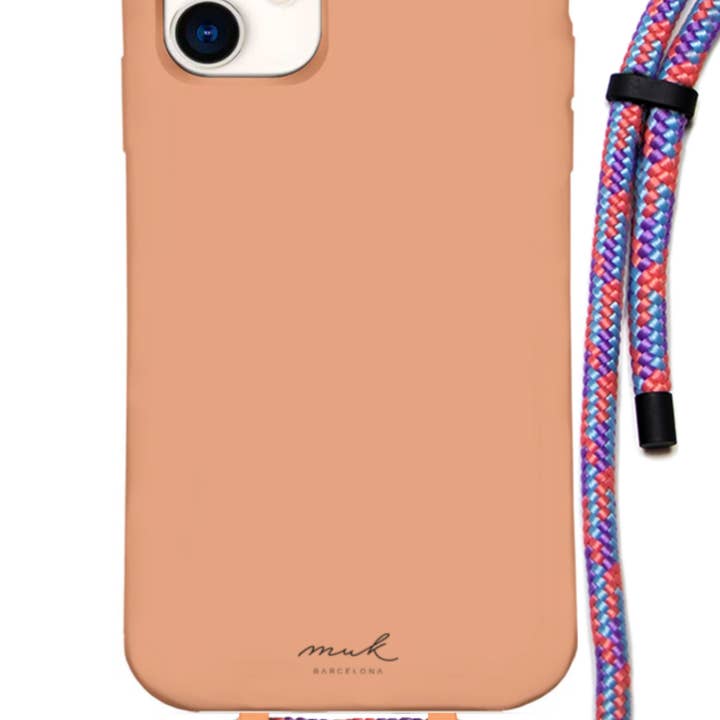 Muk Barcelona - Wholesale Phone Case - Women's - Mobile phone case with removable rope for iphone 12 Mini5