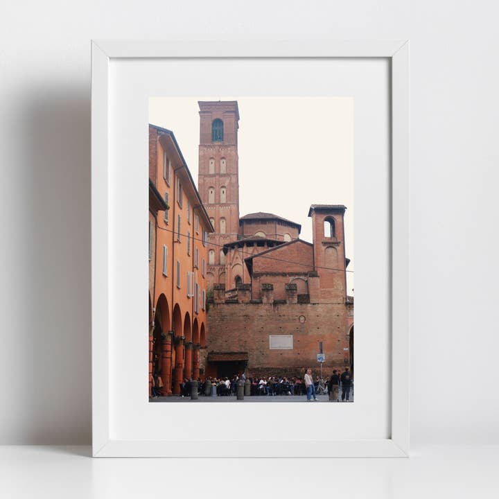Impression photographique Piazza Giuseppe Verdi Bologne pour la vente par Mo & Paul Photography