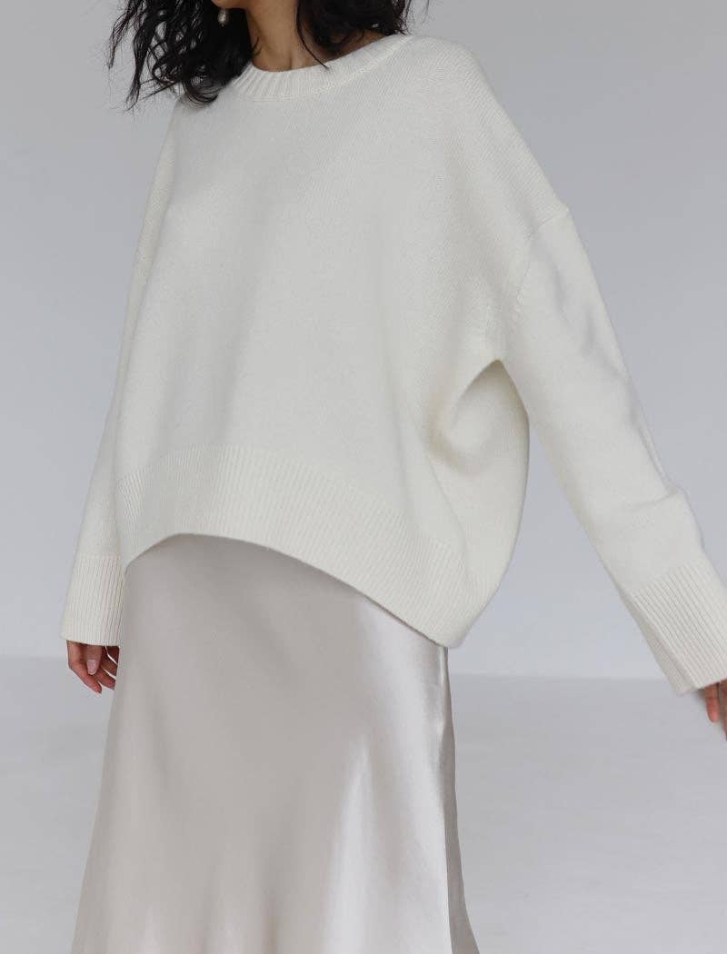 Masyal - Wholesale Knit Sweater - Women's - Classic Crewneck Knit Sweater9