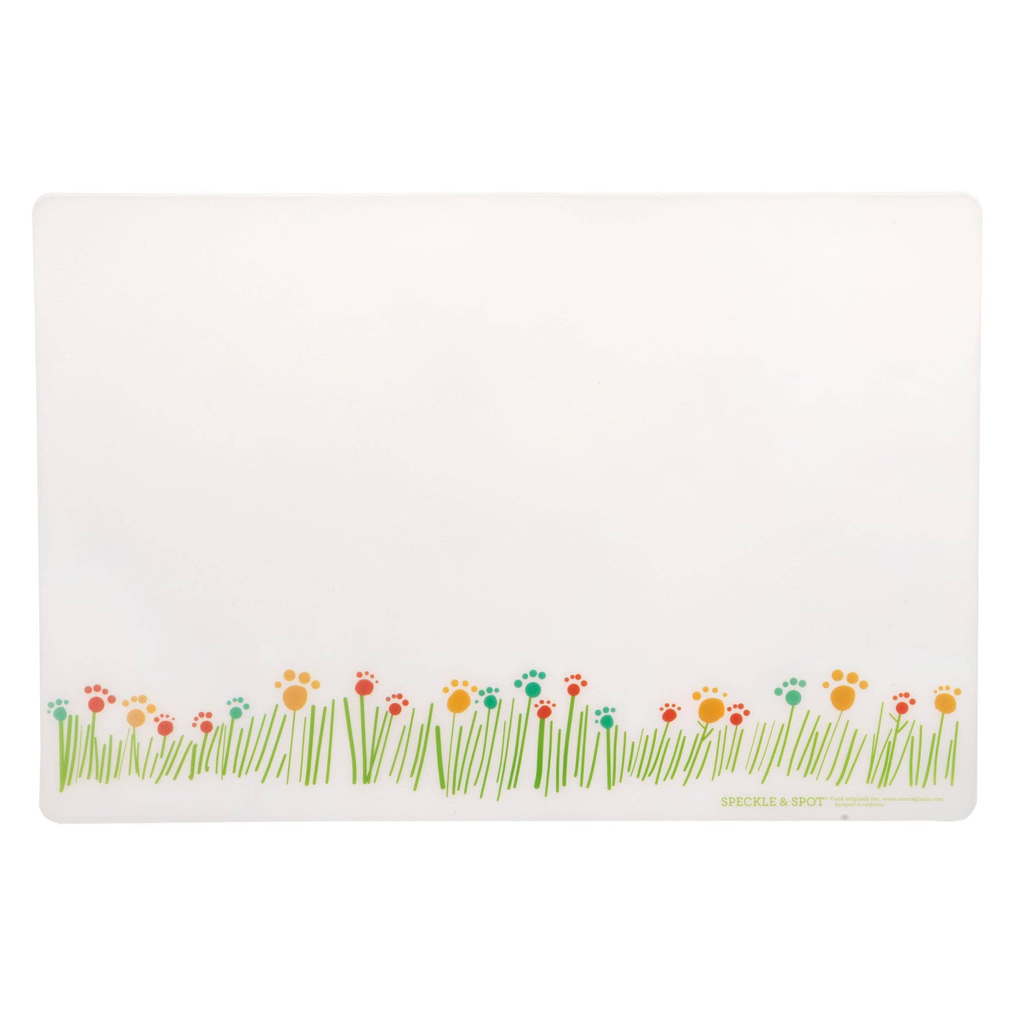 Speckle and Spot by Ore’ Originals - Wholesale Pet Food Mat - Dog - Pet Placemat | Frosted Green Grass0