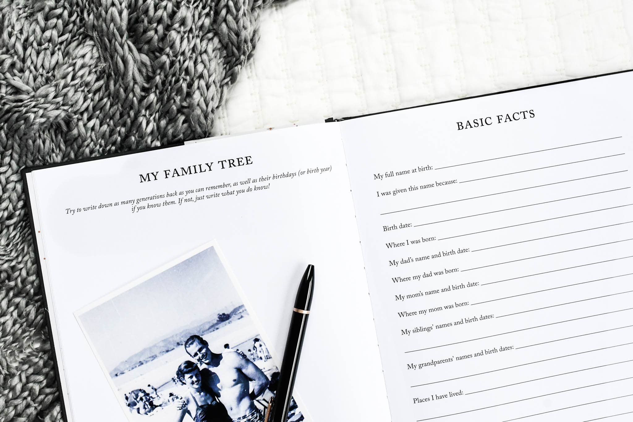 Duncan & Stone Paper Co. - Wholesale Journal/Diary - Legacy Journal: A Family Keepsake Book | Christmast Gift11