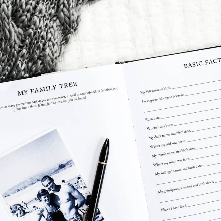 Duncan & Stone Paper Co. – Großhandel Tagebuch – Legacy Journal: Ein Familienerinnerungsbuch | Weihnachtsgeschenk11