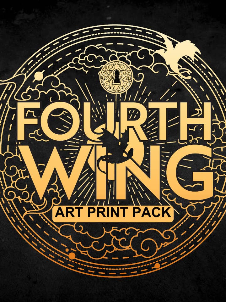 Pack de 7 tirages d'art Fourth Wing pour la vente par Reading Portal