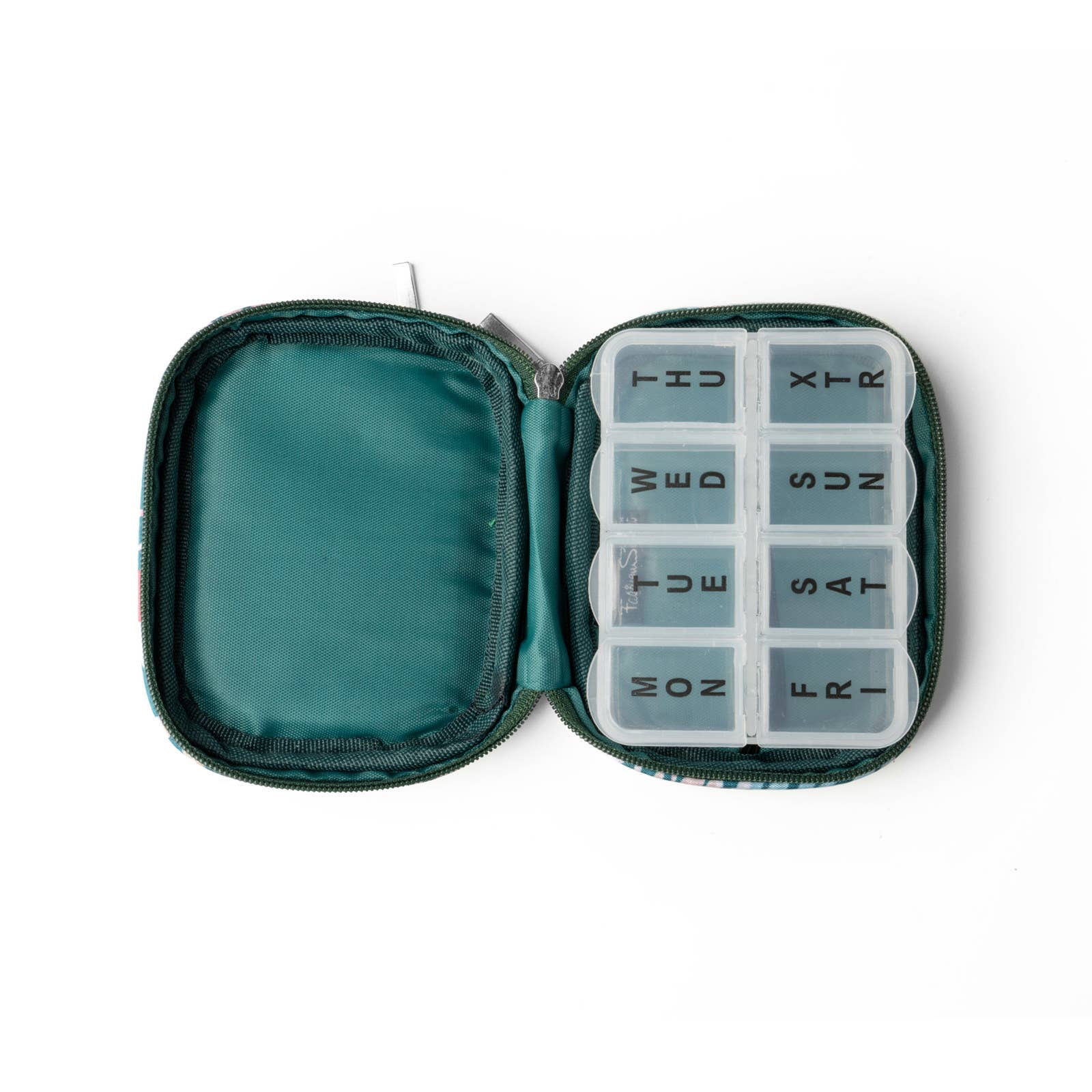 DM Merchandising - Wholesale Pill Organizer - Wellness Keeper Zippered Pill & Vitamin Case Open Stock8