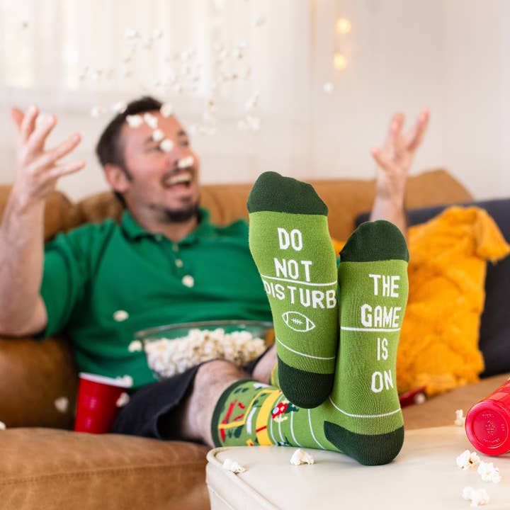 Lavley - Wholesale Socks – Unisex - Do Not Disturb, Football Is On Socks8