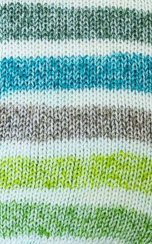 Wollbiene – wholesale Garn – Ullbi Splash Antipilling Färgskiftande Garn 100gr5