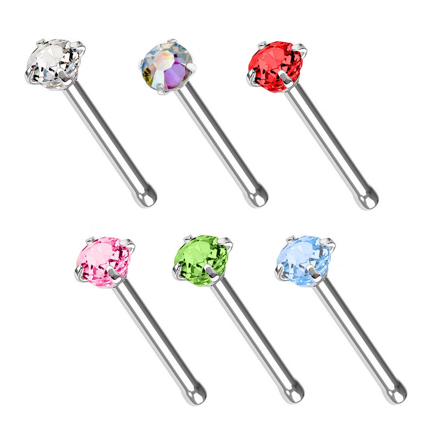Awaken – wholesale Nose ring – 925 SILVER Nose Stud - PB-0291
