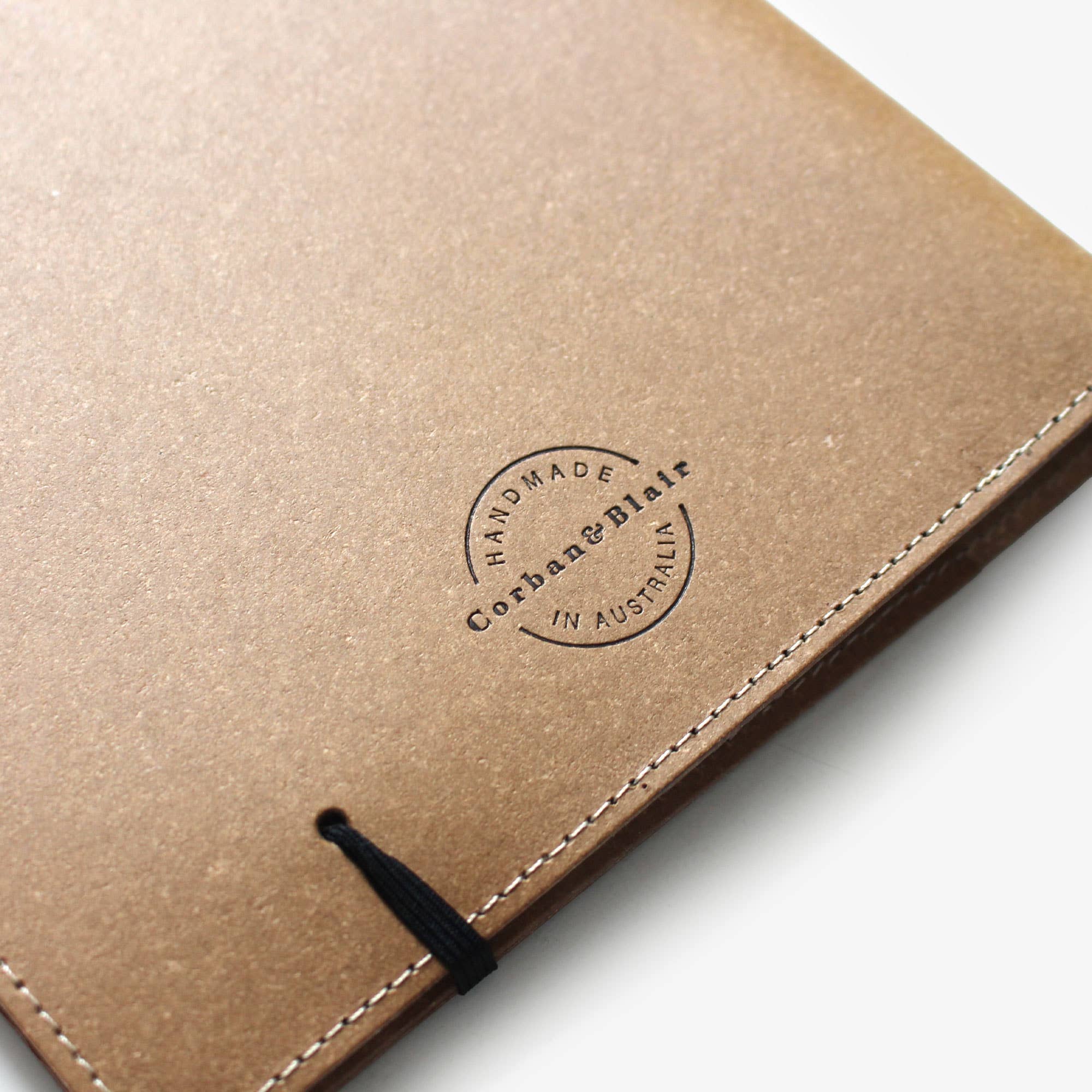 Corban & Blair - Vente Classeurs - Classeur à anneaux A5 en cuir écologique6