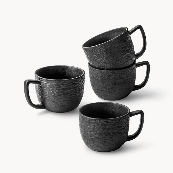 MIAMIO - Vente Tasse à café - Ensemble de 4 mugs à café Collection Oasis (450 ml chacun)0