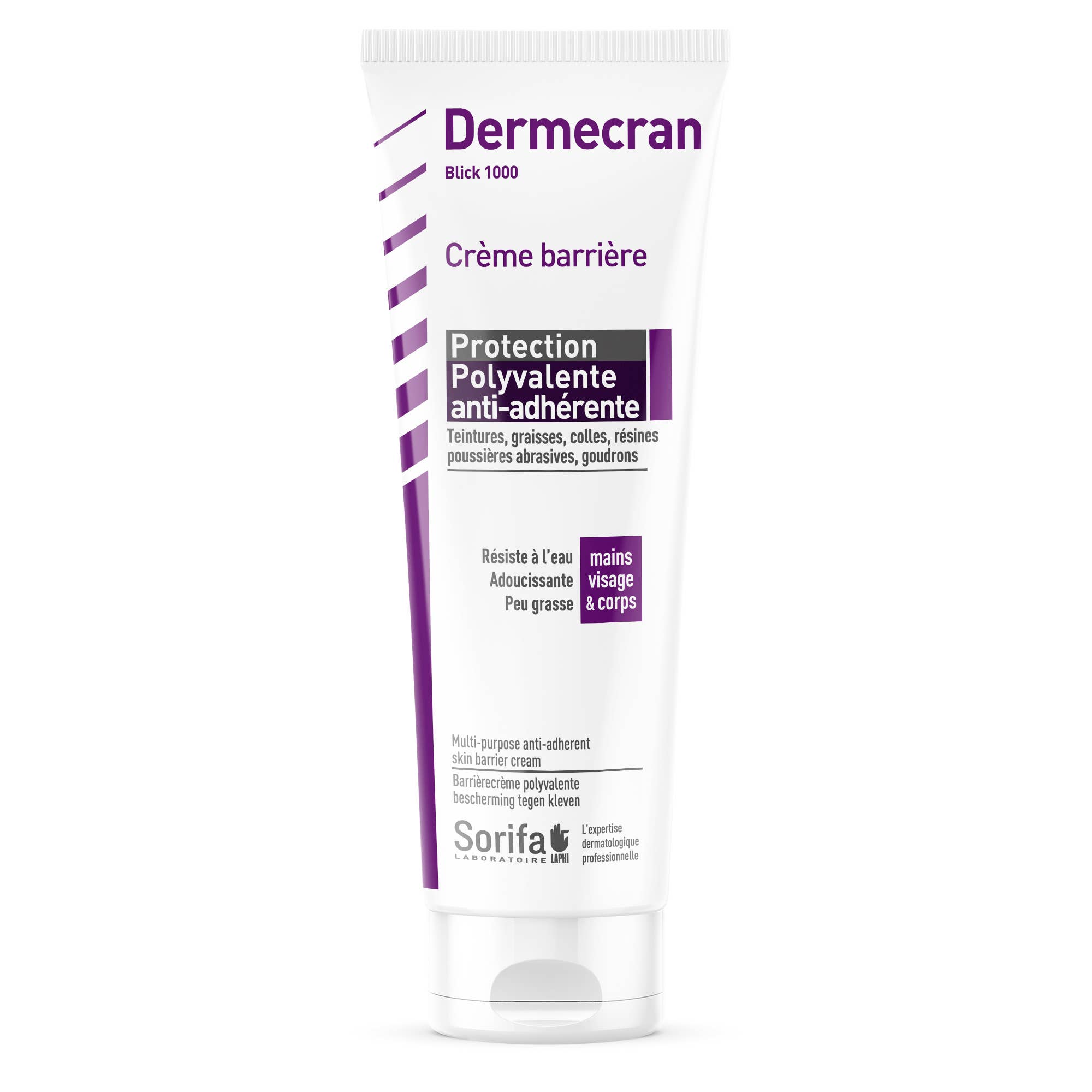 Laboratoire de l'Homme de Fer - SORIFA - Wholesale Hand Cream/Lotion - Derm® ANTI-ADHERENT PROTECTION - 125 ml0