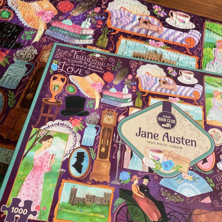 Gibsons Games Inc - Wholesale Puzzle - Adult - Book Club: Jane Austen 1000 Piece Jigsaw Puzzle