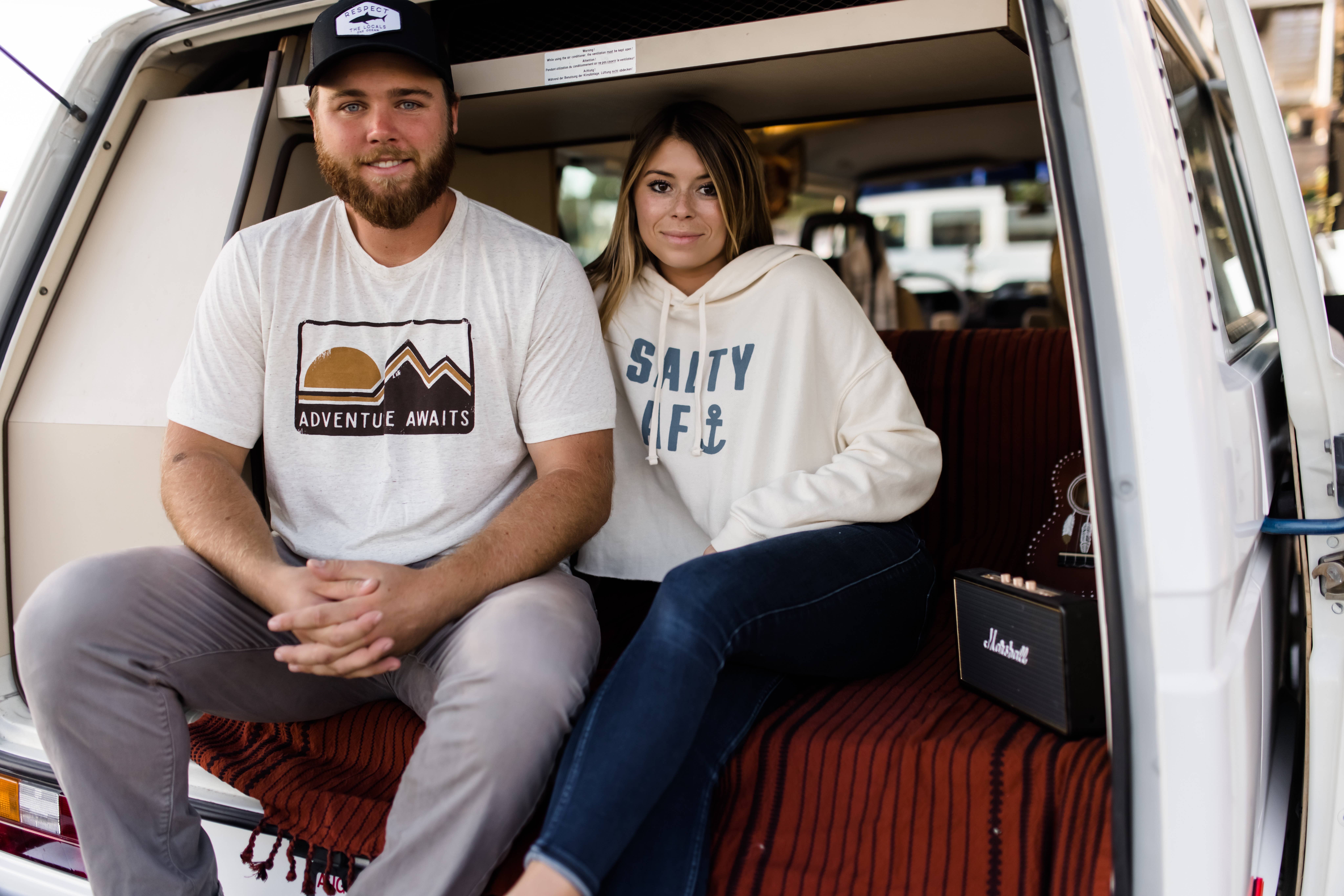 One Ocean Apparel Co.. - Wholesale Hoodie - Women's - Salty AF Crop Hoodie4