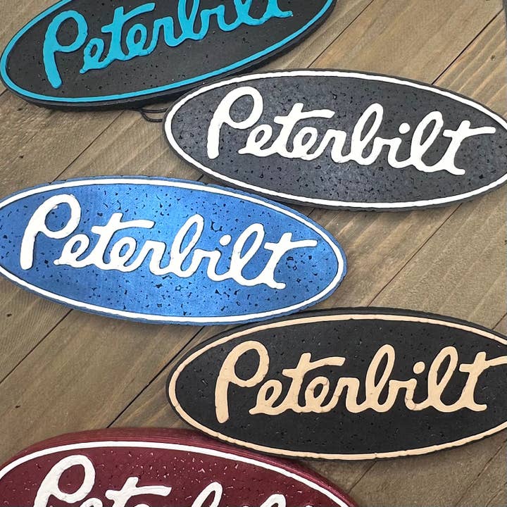 Peterbilt Emblem Freshie *CUSTOM* for wholesale by North 40 Scents LLC