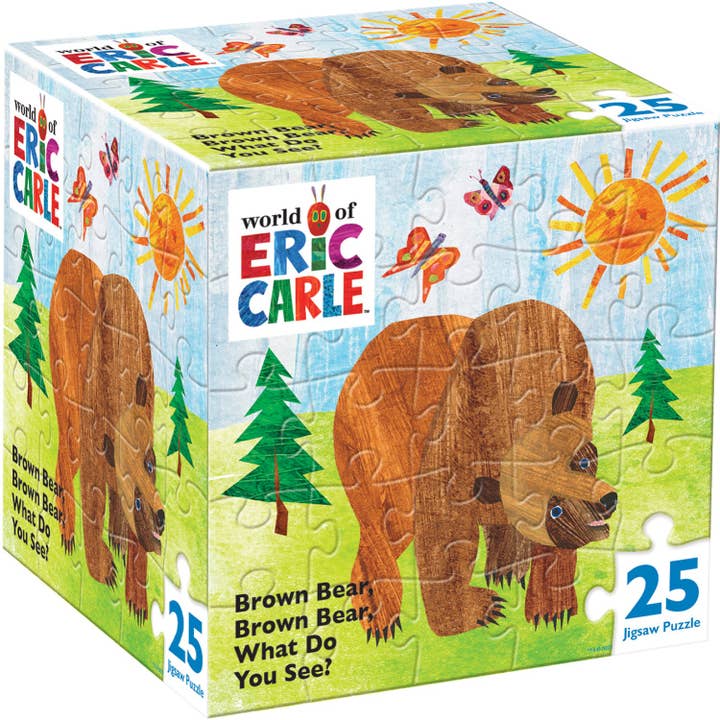 World of Eric Carle - Brown Bear 25 Piece Puzzle for wholesale by Masterpieces Puzzles