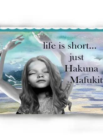 Embrague Hakuna Mafukit para venta al por mayor de Erin Smith Art