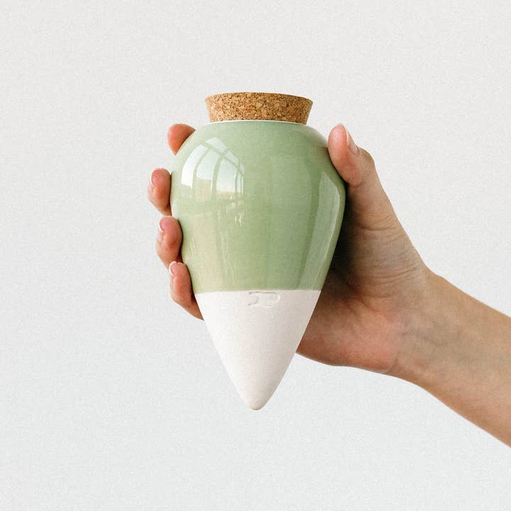 Olla para riego natural - Verde para venta al por mayor de Pepin