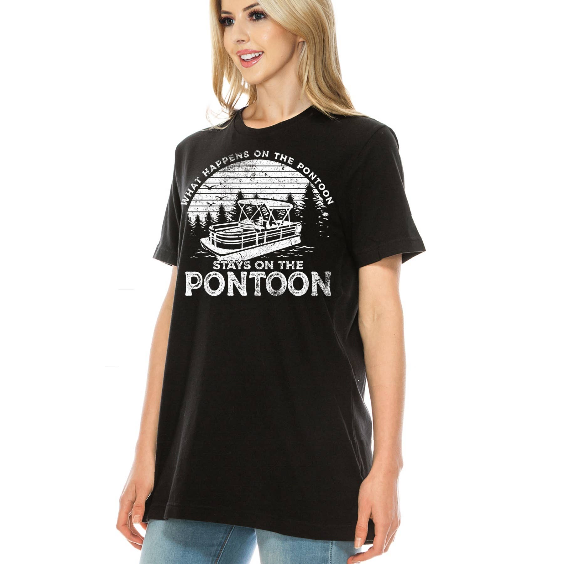 Amused by Blue – Großhandel T-Shirt mit Siebdruck – Damen – PONTON0