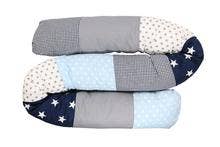 ULLENBOOM - Wholesale Pillow/Cushion - Kids & Baby - 79" Blue Lightblue  Grey Snake Pillow0
