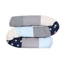 ULLENBOOM - Wholesale Pillow/Cushion - Kids & Baby - 79" Blue Lightblue Grey Snake Pillow