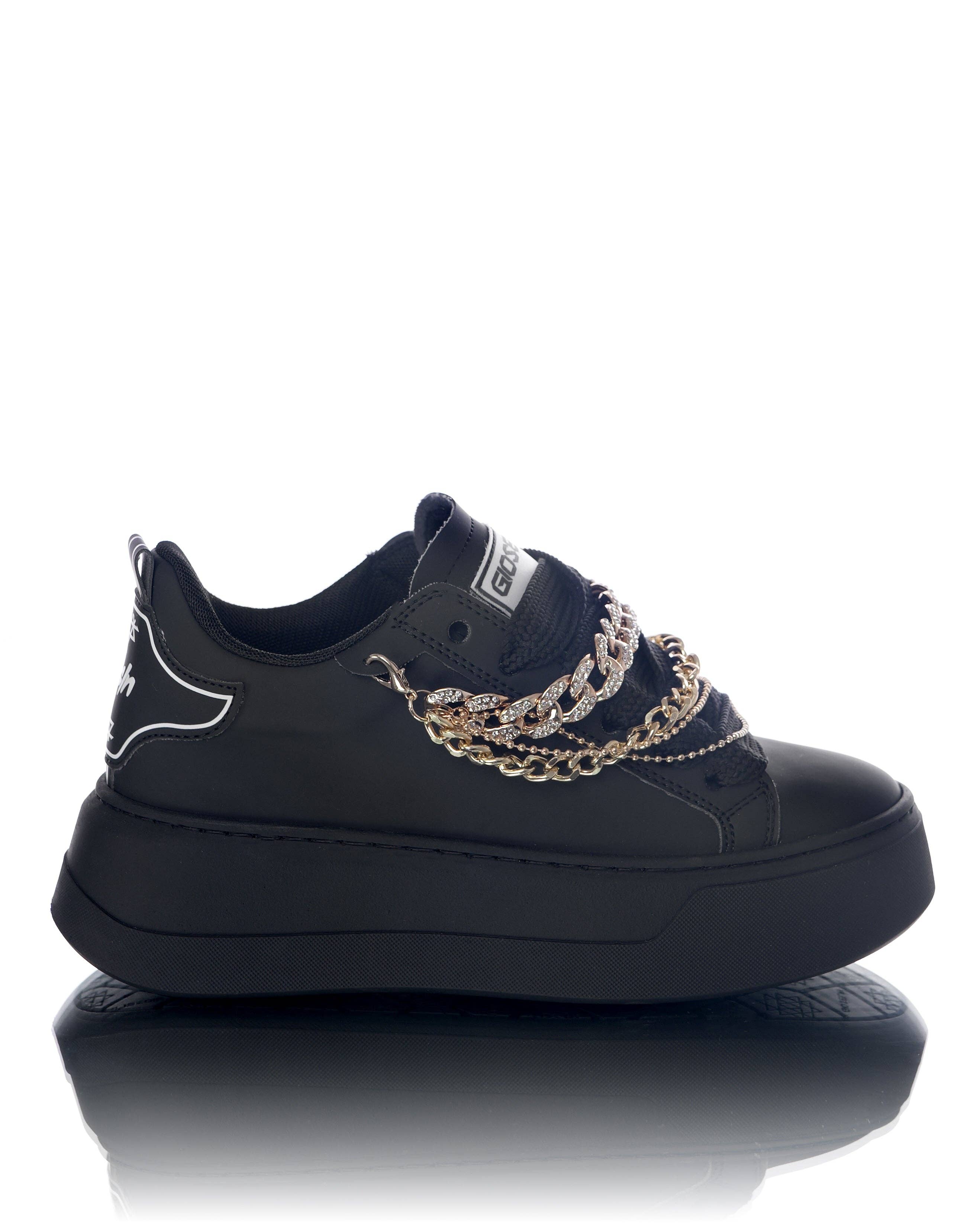 Gioselin - Wholesale Lifestyle Sneakers - Women's - Black Collier2