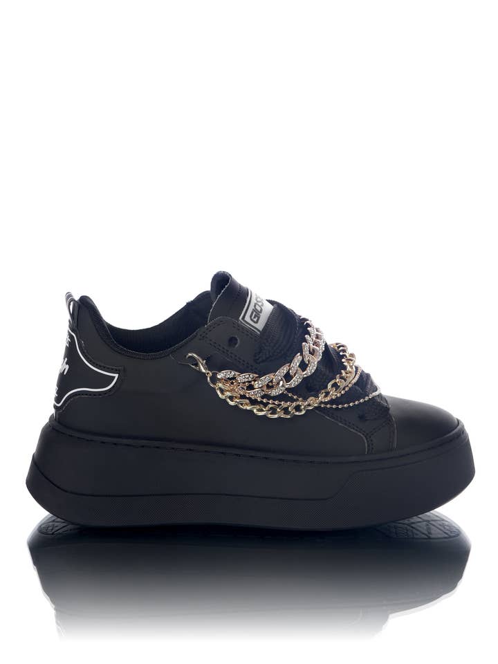 Gioselin - Wholesale Lifestyle Sneakers - Women's - Black Collier2