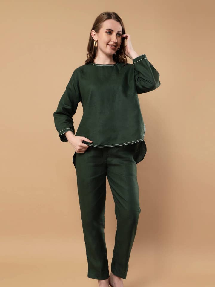 Terra Skovgrøn 100% Hamp for engroshandel hos Poetry in Stitches