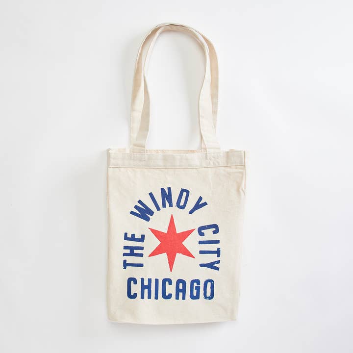 Orchard Street Apparel - Wholesale Tote Bag - Unisex - Chicago Arch Natural Tote Bag