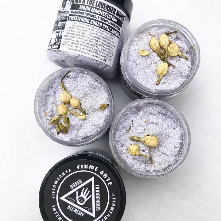 Sugar Spell Scrub | Kiko & The Lavender Moon | Moon Manifestation for wholesale by Firme Arte Internet Bodega