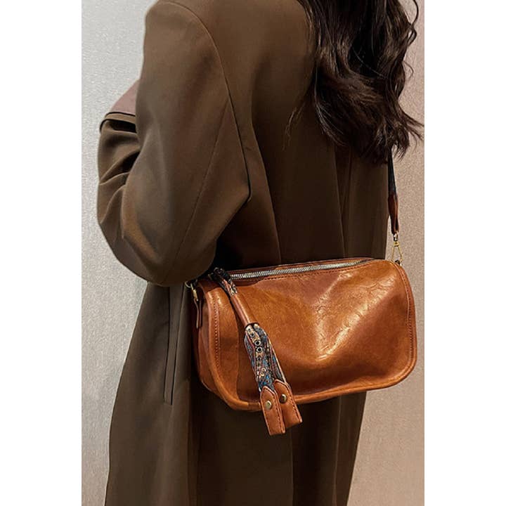 42POPS - Wholesale Shoulder Bag - Women's - '.....PATTERN STRAP ZIPPER SHOULDER BAG
