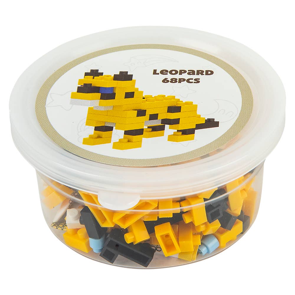 The Toy Network - Wholesale Build-a-Toy - Kids - (T) MINI BLOCKS LEOPARD2