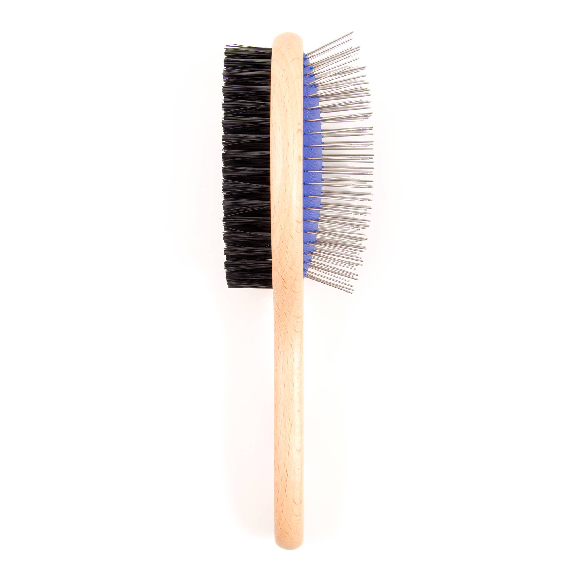 Ancol Pet Products Ltd – wholesale Pet brush – Cat/dog – Ergo Wooden Handle Double Sided Brush1