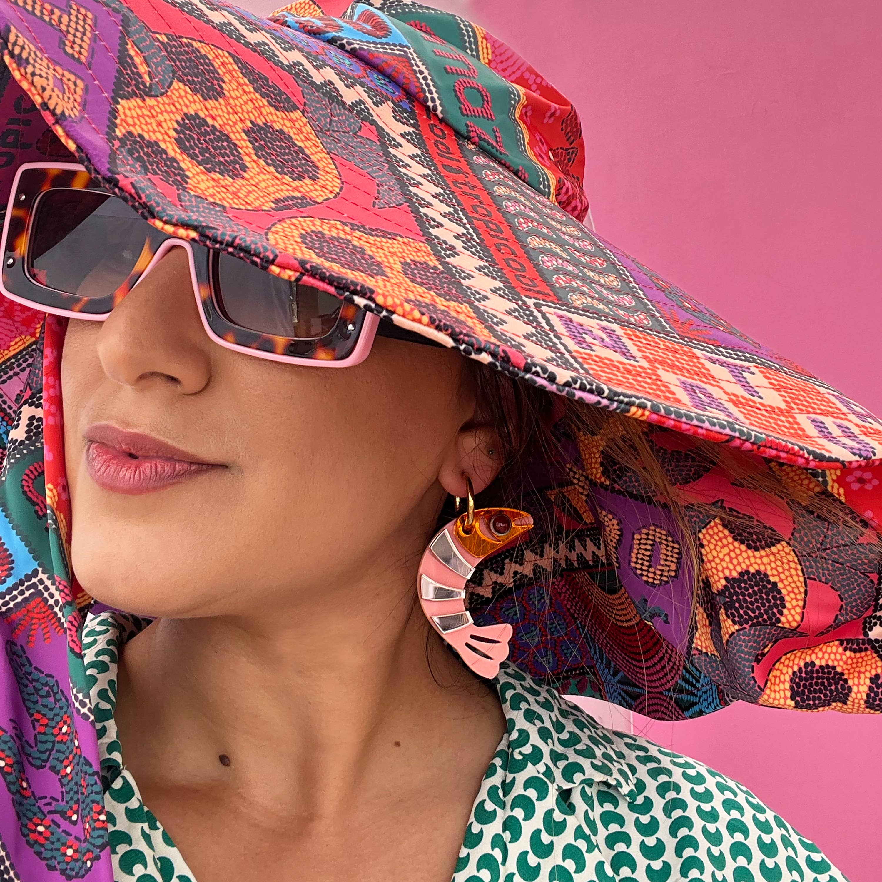 Tribe + Temple - Wholesale Hoop Earrings - Shrimp Low Country Glam Hoops3