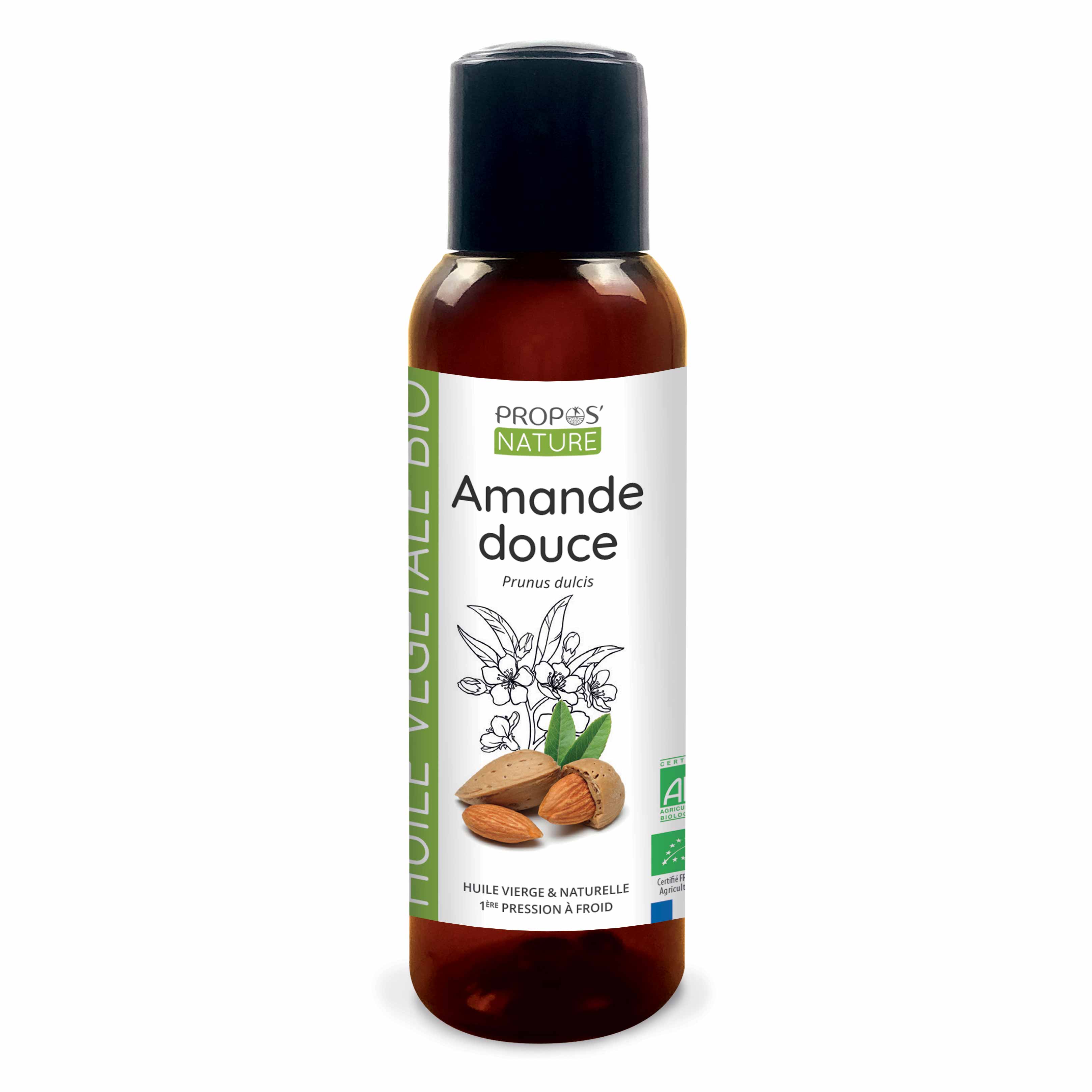 Propos'Nature - Wholesale Bath/Body Oil - Organic Sweet Almond Vegetable Oil 50ml, 100ml, 500ml1