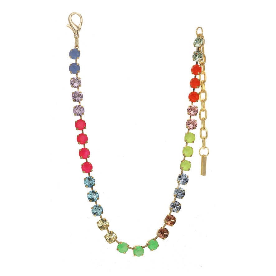 TOVA - Wholesale Link & Chain Necklace - Oakland in Watermelon Mix0