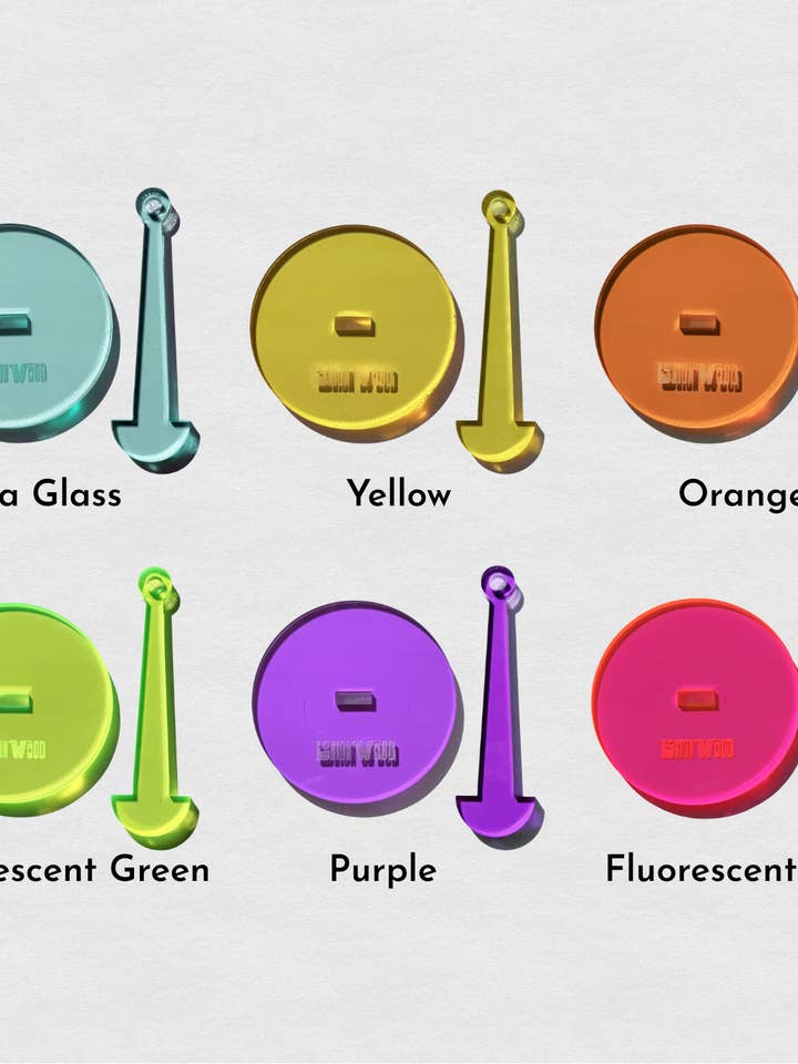 Color Bloc-display påfyllningsset för wholesale av Lemonwood