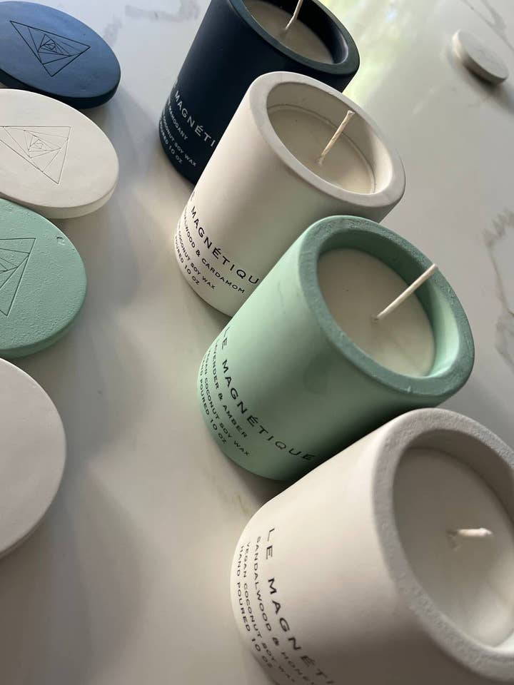 Le Magnétique Candle | Vegan Coconut Soy Wax for wholesale by Le Magnetique