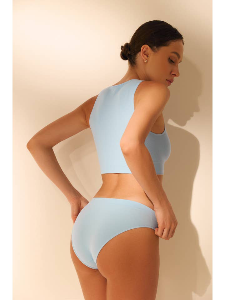SIAWEAR - Wholesale Underwear - Women's - Slip Comfort light ribs Underwear 100% Made in Italy14