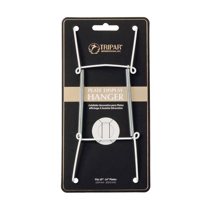 Tripar International - Wholesale Wall Hook - White Vinyl Plate Wire Hangers4