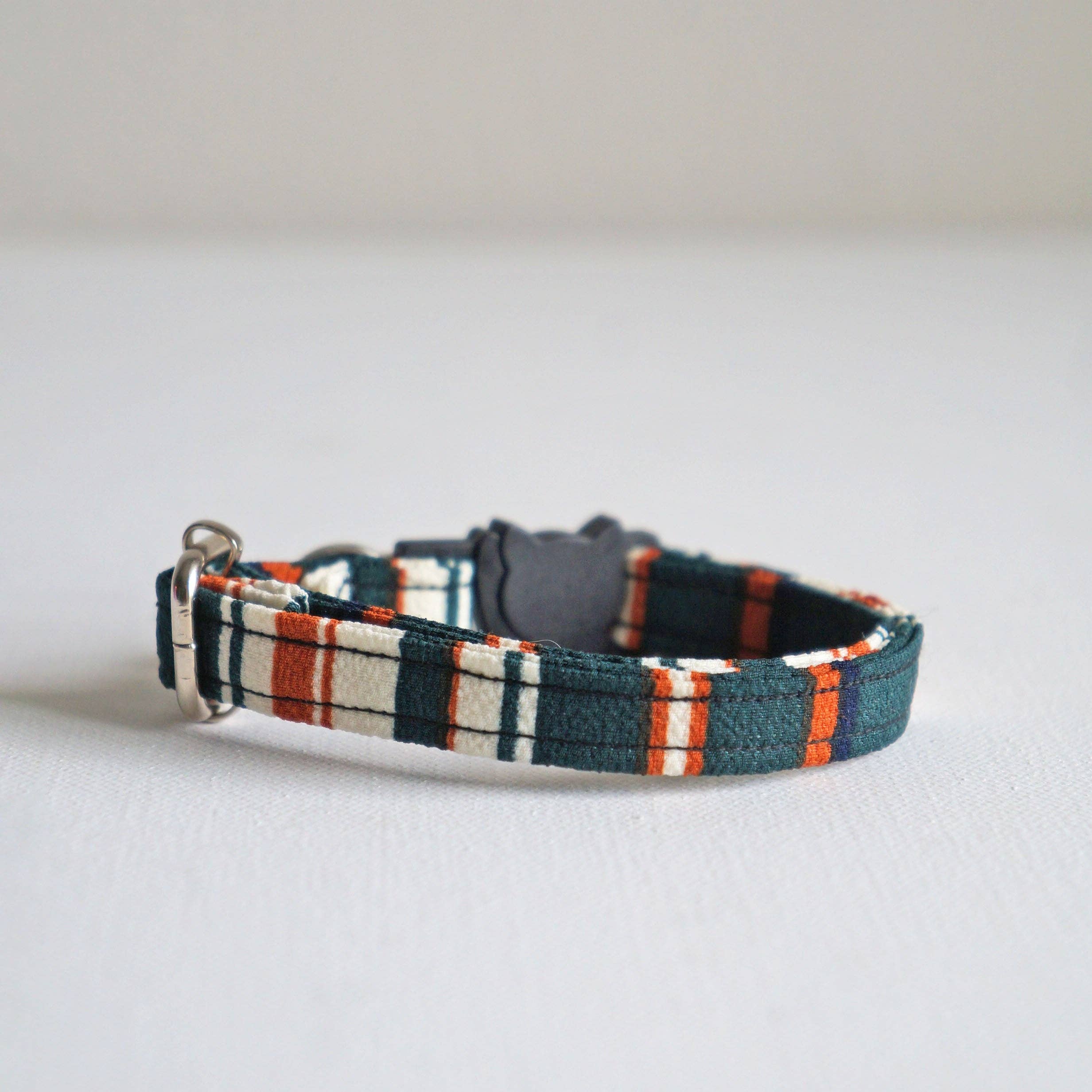 kiwi & WILLOW - Wholesale Pet Collar - Cat - Forest Stripe Cat Collar1