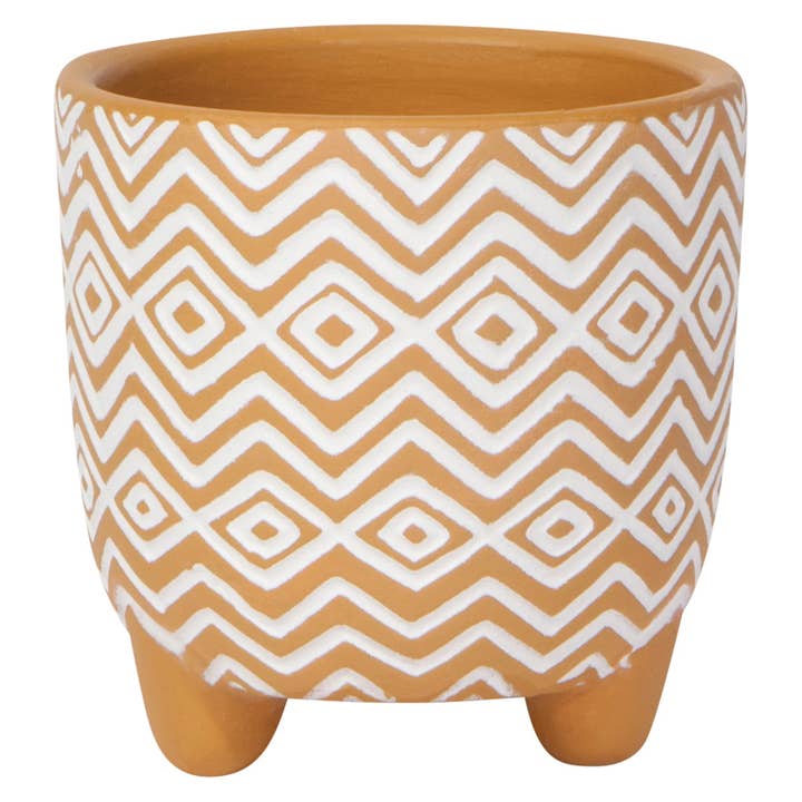 Danica Heirloom - Wholesale Plant Pot - Saffron Spark Plant Pot